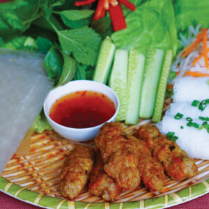 Grilled Pork Rice Paper Rolls | 豚肉焼きの野菜 ●  ライスペーパー巻き