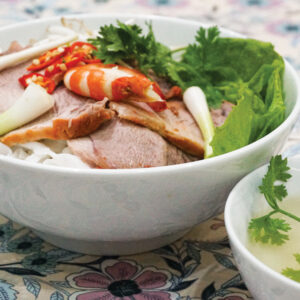 Rice Noodles with Homemade Char Siu | 自家製チャ-シュ-・フォーの麺