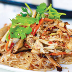 Vietnamese-Style Stir-Fried Glass Noodles with Soy Sauce | ベトナム風春雨・醤油タレの炒め