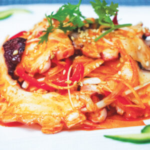 Vietnamese Spicy Octopus Salad | タコ・ピリ辛ソースのサラダ