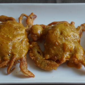 Crispy Fried Soft-Shell Crab | ソフトシェルの揚げ